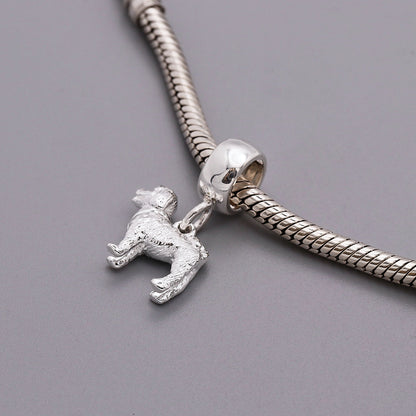 Cockapoo Silver Dog Charm Scarlett Jewellery