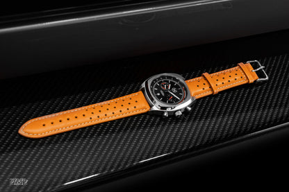 Tan Leather Rally Watch Strap (PRE-ORDER NOW) - SJR London Timepiece