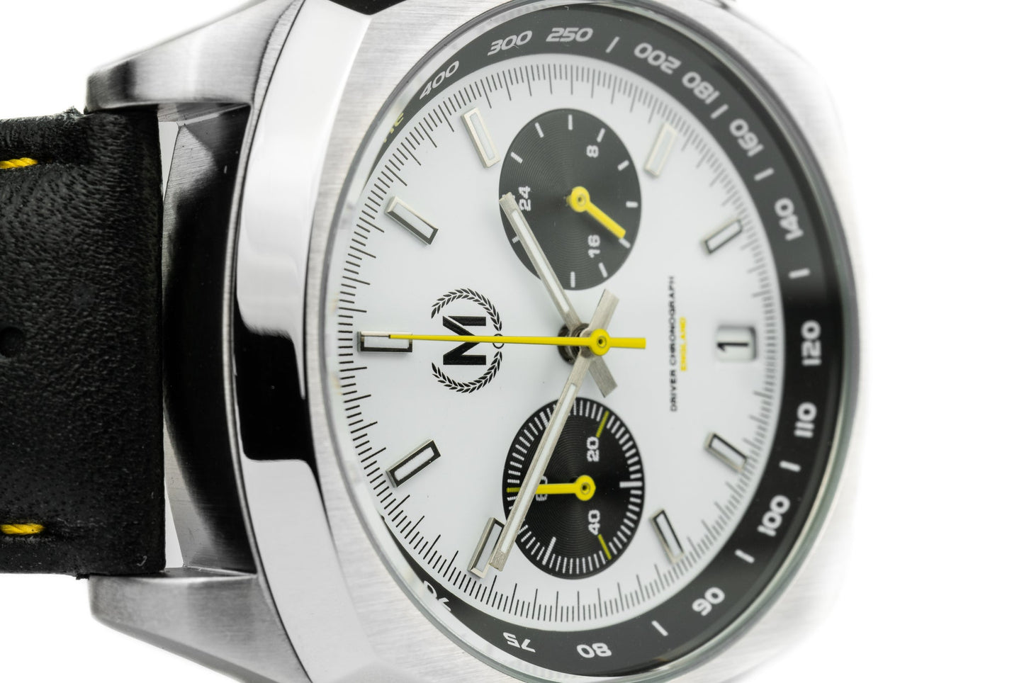 Driver Chronograph MKII Meca-Quartz, Panda - SJR London Timepiece