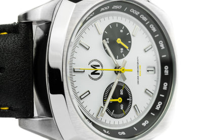 Driver Chronograph MKII Meca-Quartz, Panda - SJR London Timepiece