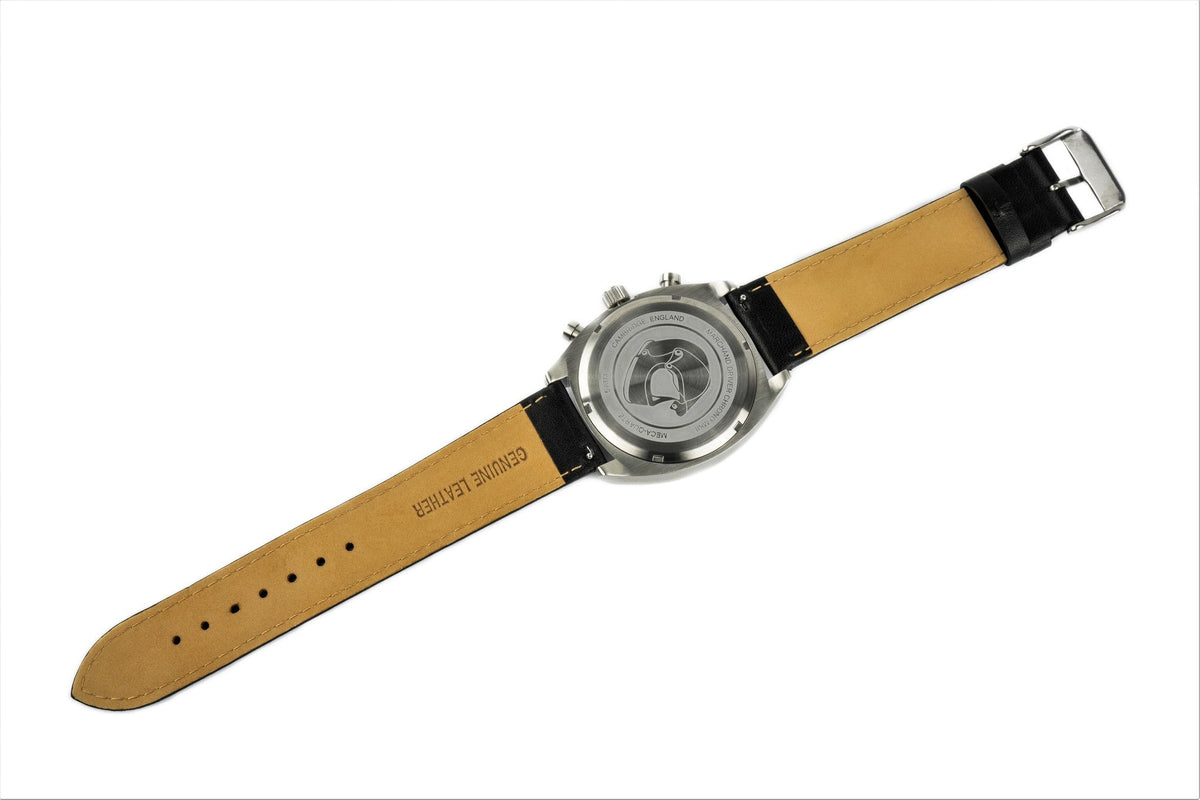 Driver Chronograph MKII Meca-Quartz, Panda - SJR London Timepiece