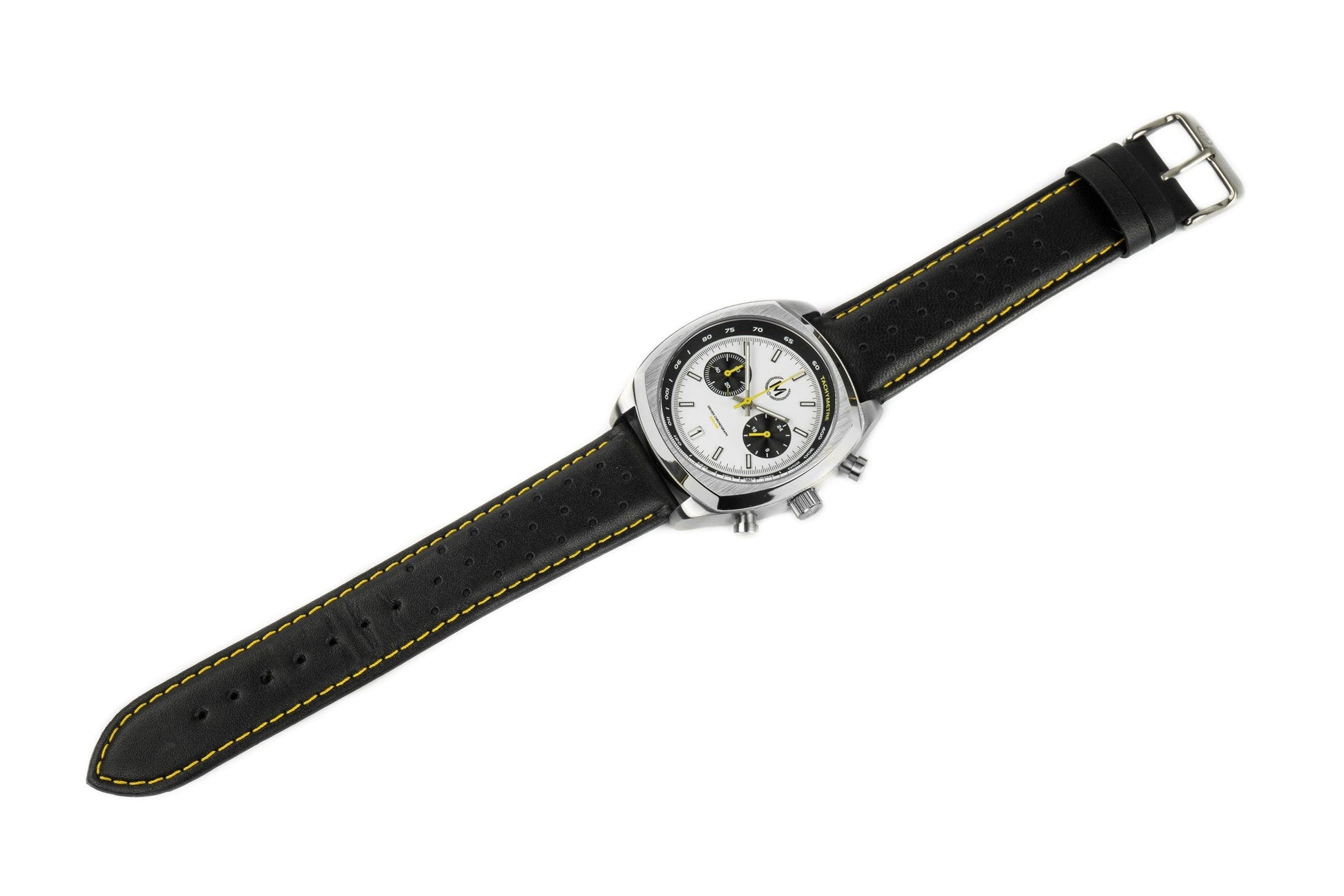 Driver Chronograph MKII Meca-Quartz, Panda - SJR London Timepiece