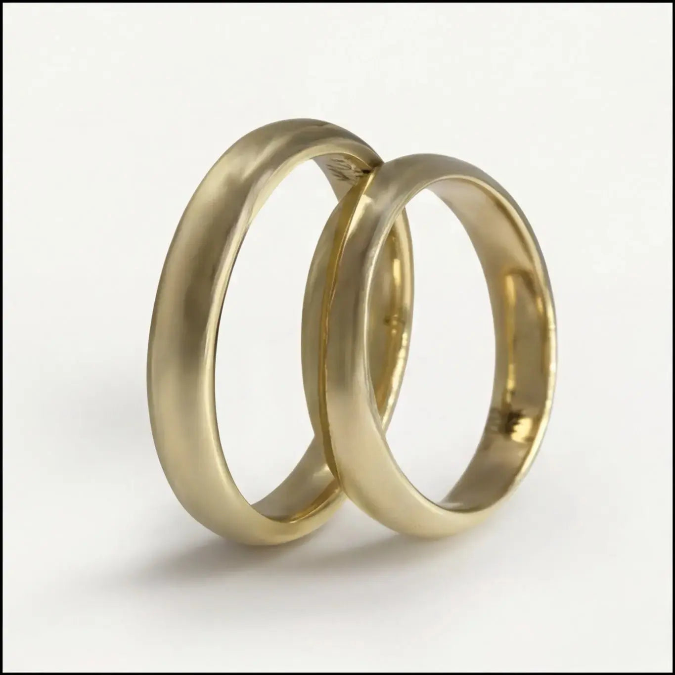 4mm Gold Wedding Band – Classic Orion – 9ct/14ct/18ct Gold Majestic Jewellery