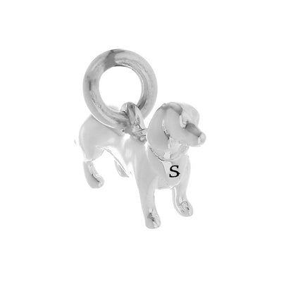 Dachshund Silver Dog Charm Scarlett Jewellery
