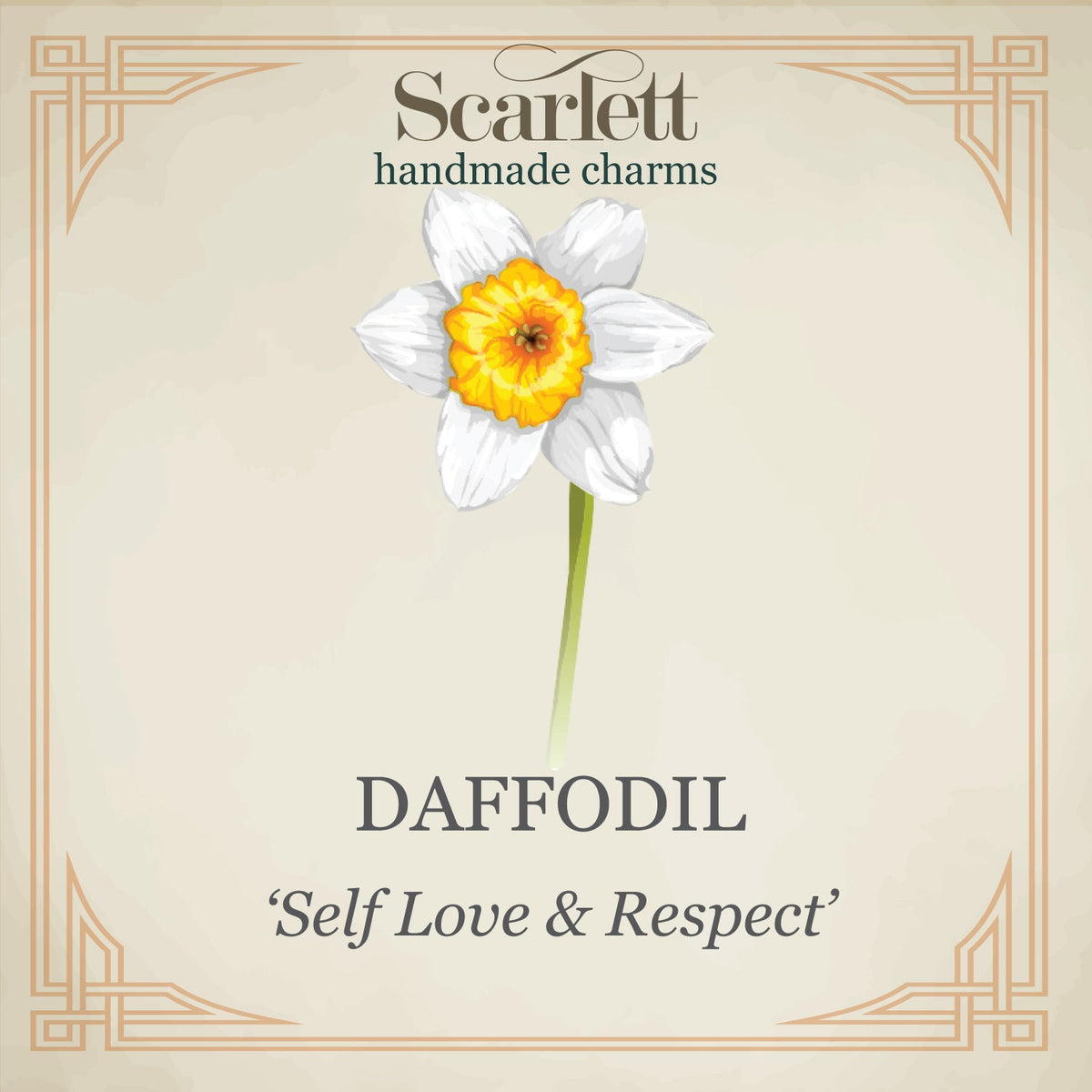 Daffodil Gold Vermeil Silver Studs Scarlett Jewellery