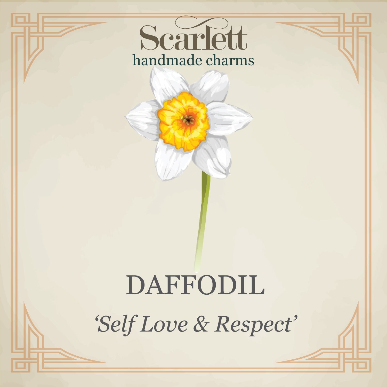 Daffodil Gold Vermeil Silver Studs Scarlett Jewellery