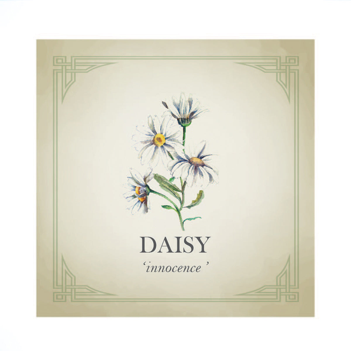 Daisy Flower Silver & Solid Gold Charm Scarlett Jewellery