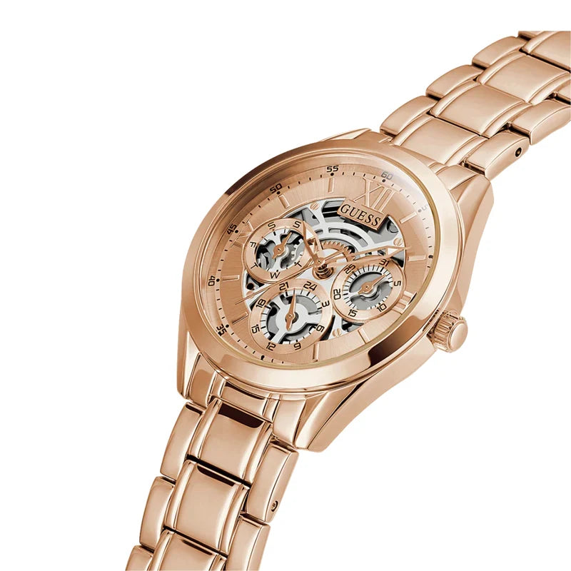 GUESS Rose Gold GW0253L3 Multifunction - SJR London Timepiece
