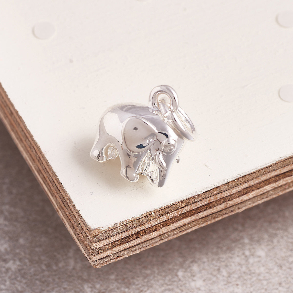 Elephant Silver Charm Scarlett Jewellery