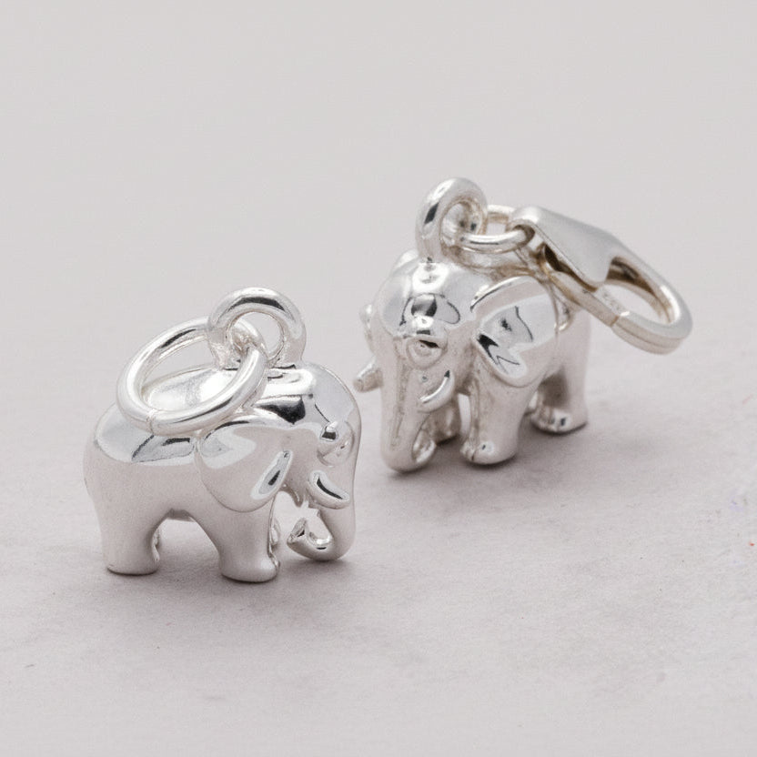 Elephant Silver Charm Scarlett Jewellery