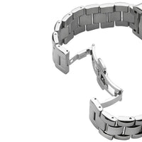 Emporio Armani AR0156 Classic Men's Rectangular Silver Watch - SJR London Timepiece