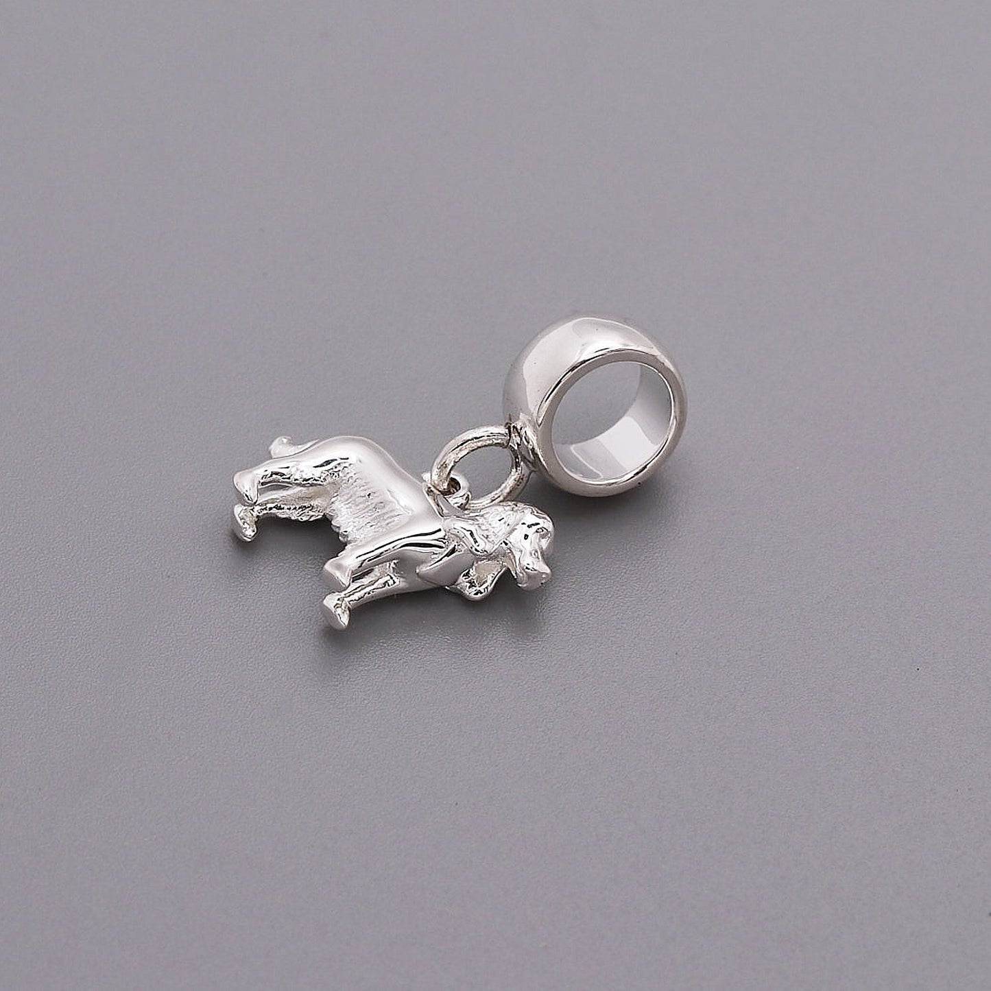 English Cocker Spaniel Silver Dog Charm Scarlett Jewellery