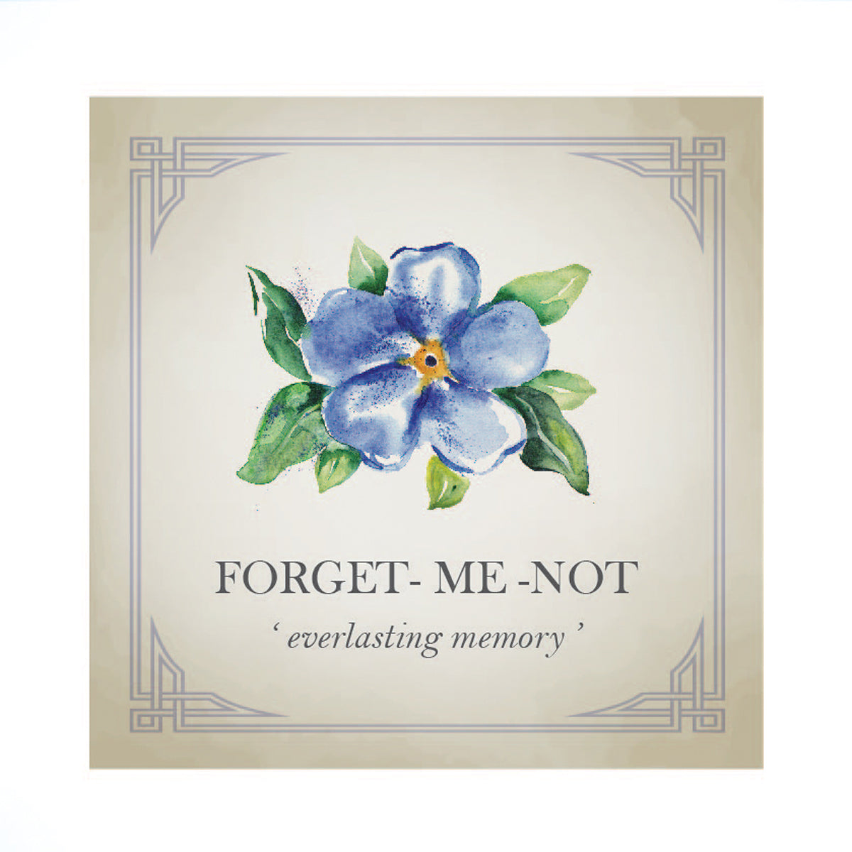Small rose gold vermeil silver stud earrings with a delicate forget-me-not design by Scarlett Jewellery.