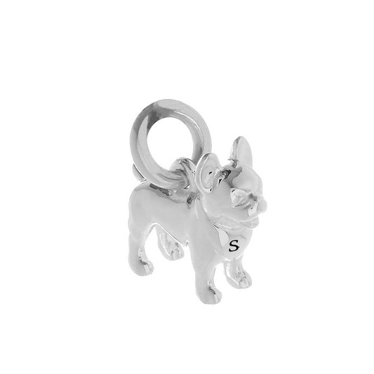 French Bulldog Silver Dog Charm Scarlett Jewellery