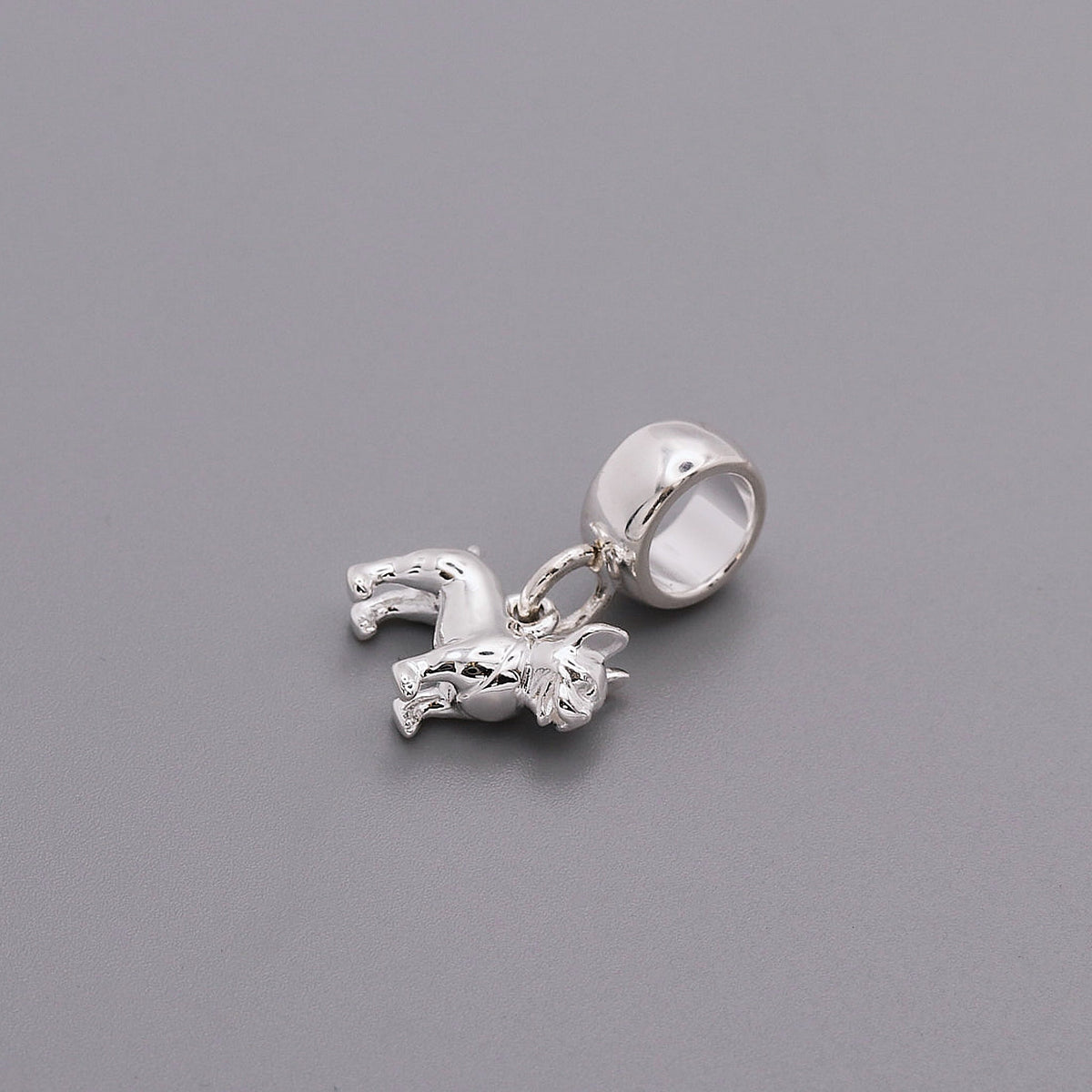 French Bulldog Silver Dog Charm Scarlett Jewellery
