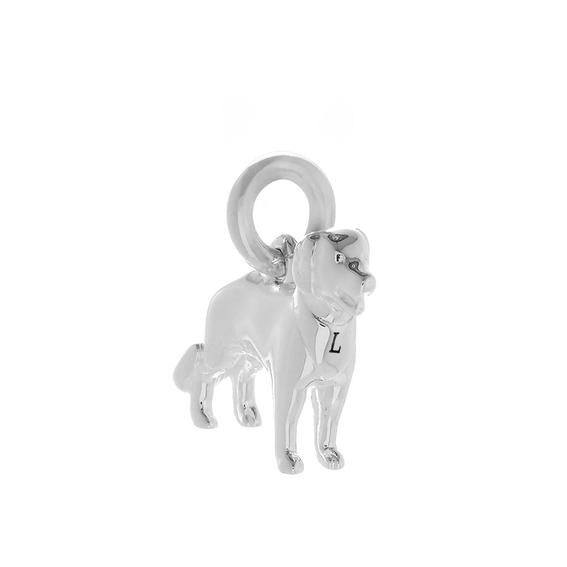 Golden Retriever Silver Dog Charm Scarlett Jewellery
