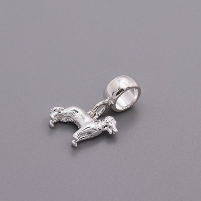 Golden Retriever Silver Dog Charm Scarlett Jewellery