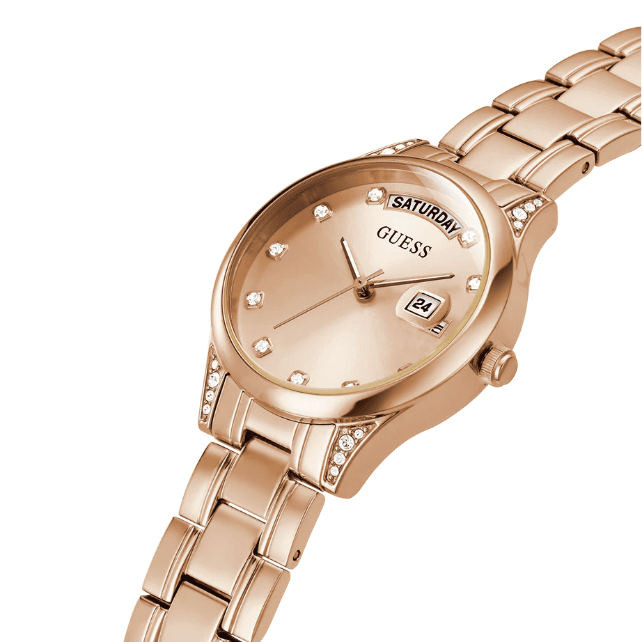 GUESS watch Rose Gold GW0385L3 Ladies - SJR London Timepiece