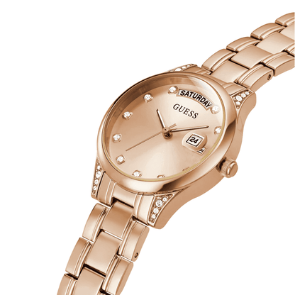 GUESS watch Rose Gold GW0385L3 Ladies - SJR London Timepiece