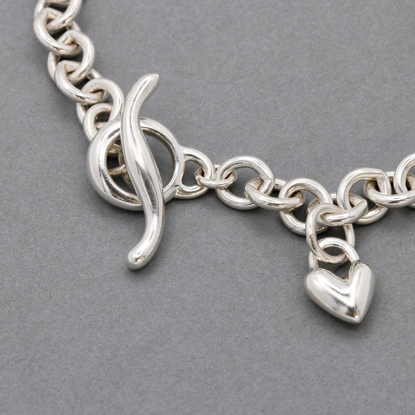Heart Trace Chain Charm Bracelet Scarlett Jewellery