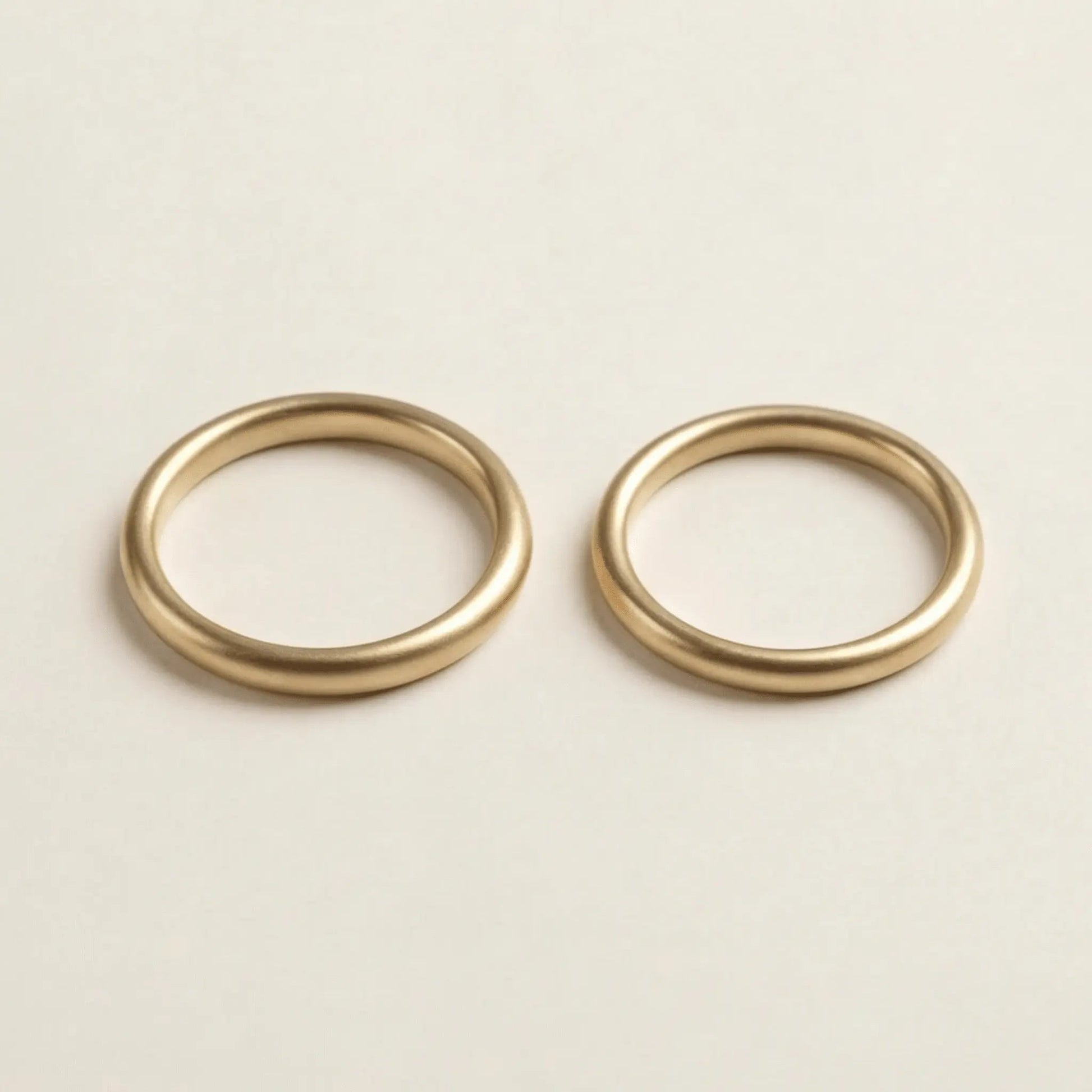 2mm Gold Wedding Band – Classic Elara – 9ct/14ct/18ct Gold Majestic Jewellery