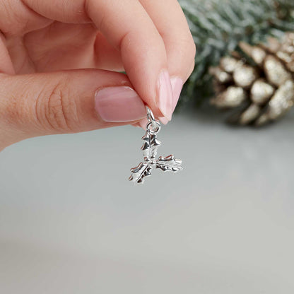 Holly Silver Charm Scarlett Jewellery