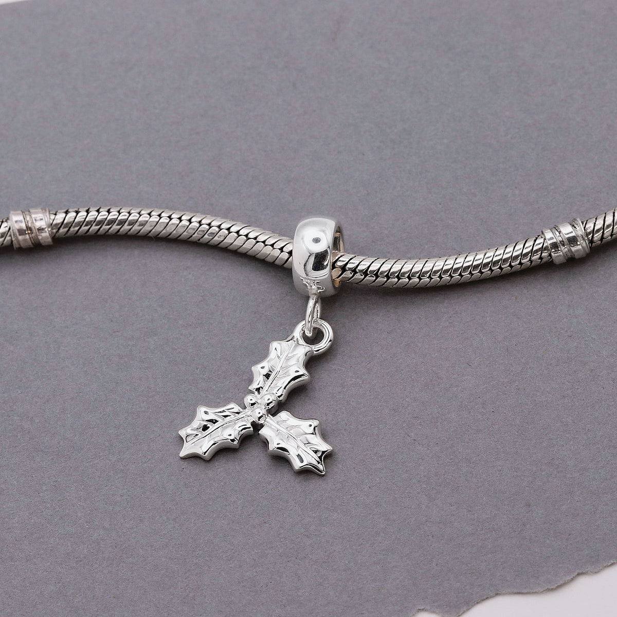 Holly Silver Charm Scarlett Jewellery