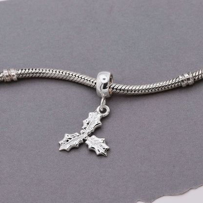 Holly Silver Charm Scarlett Jewellery