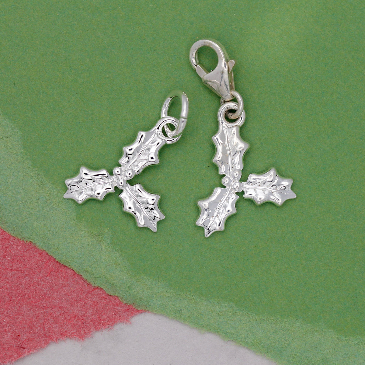 Holly Silver Charm Scarlett Jewellery