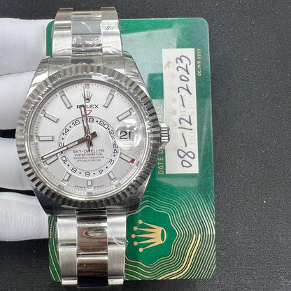 ROLEX SKY DWELLER A2028LW - SJR London Timepiece