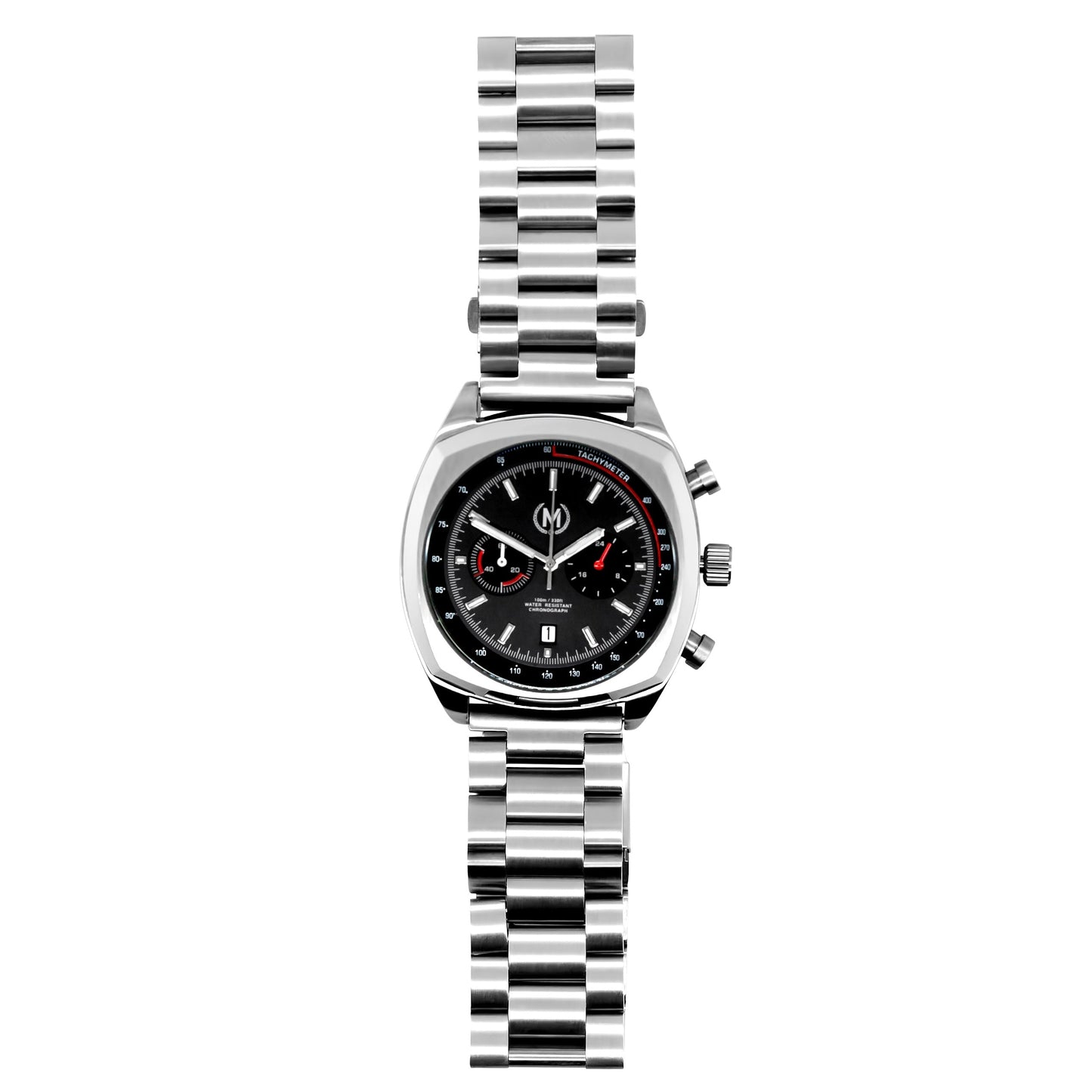 Classic Driver Chronograph, Metal Strap (PRE-ORDER NOW) - SJR London Timepiece