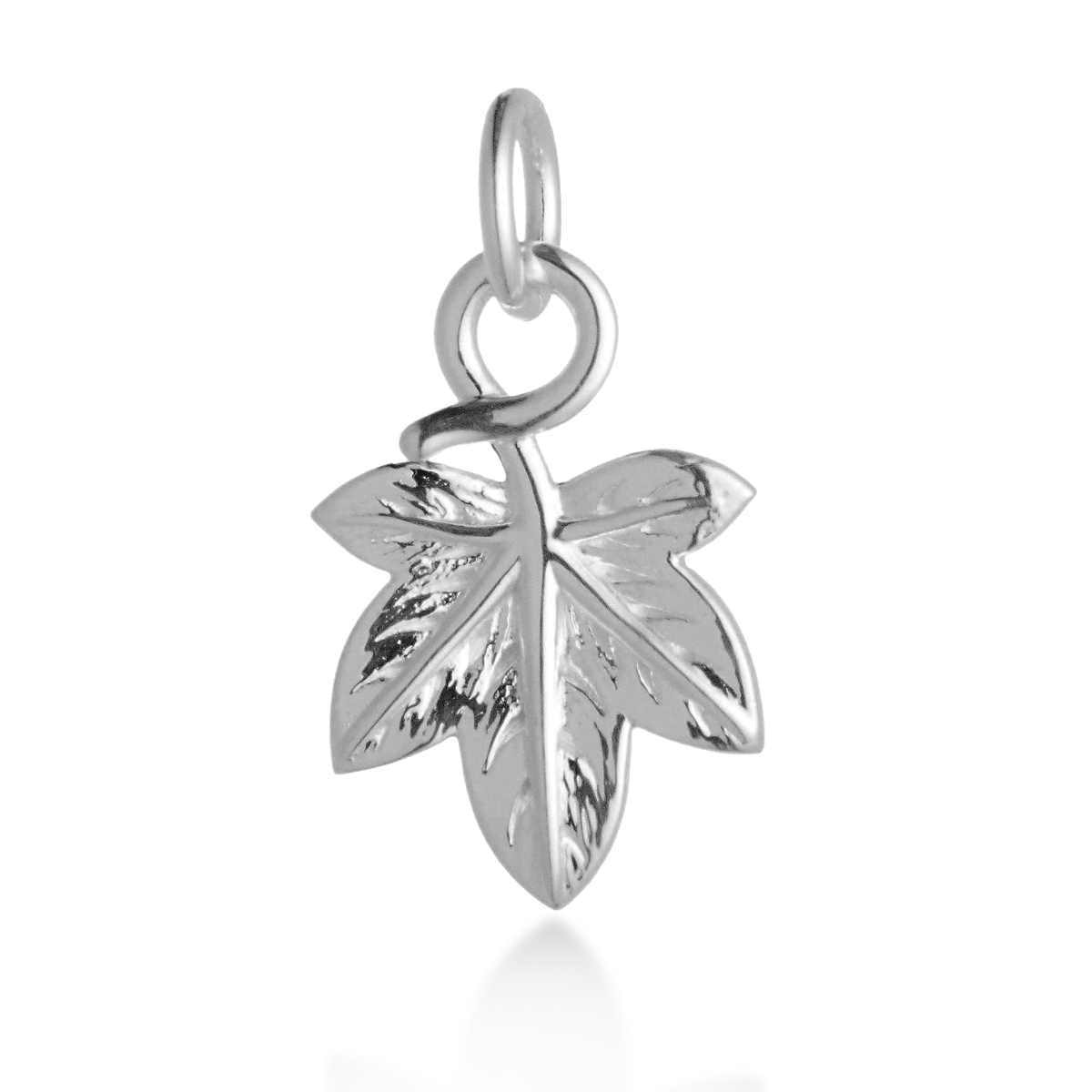 Ivy Leaf Silver Charm Scarlett Jewellery