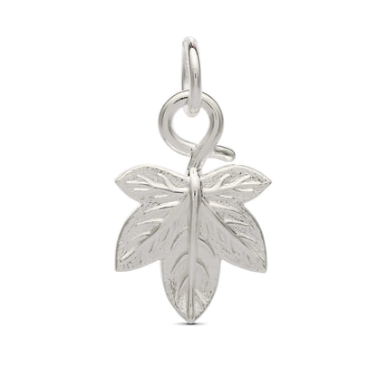 Ivy Leaf Silver Charm Scarlett Jewellery