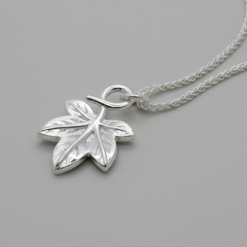 Ivy Leaf Silver Charm Scarlett Jewellery