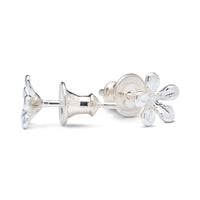 Jasmine Flower Silver Stud Earrings Scarlett Jewellery