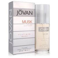 Jovan Platinum Musk Cologne Spray for Men, 3 oz / 89 ml