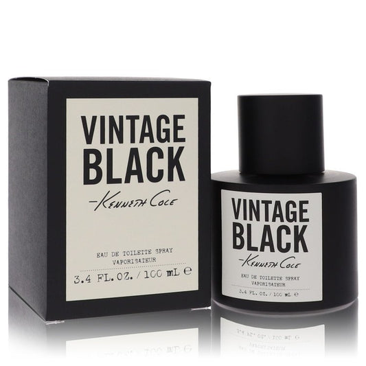 Kenneth Cole Vintage Black Eau de Toilette Spray for Men 3.4 oz / 100 ml
