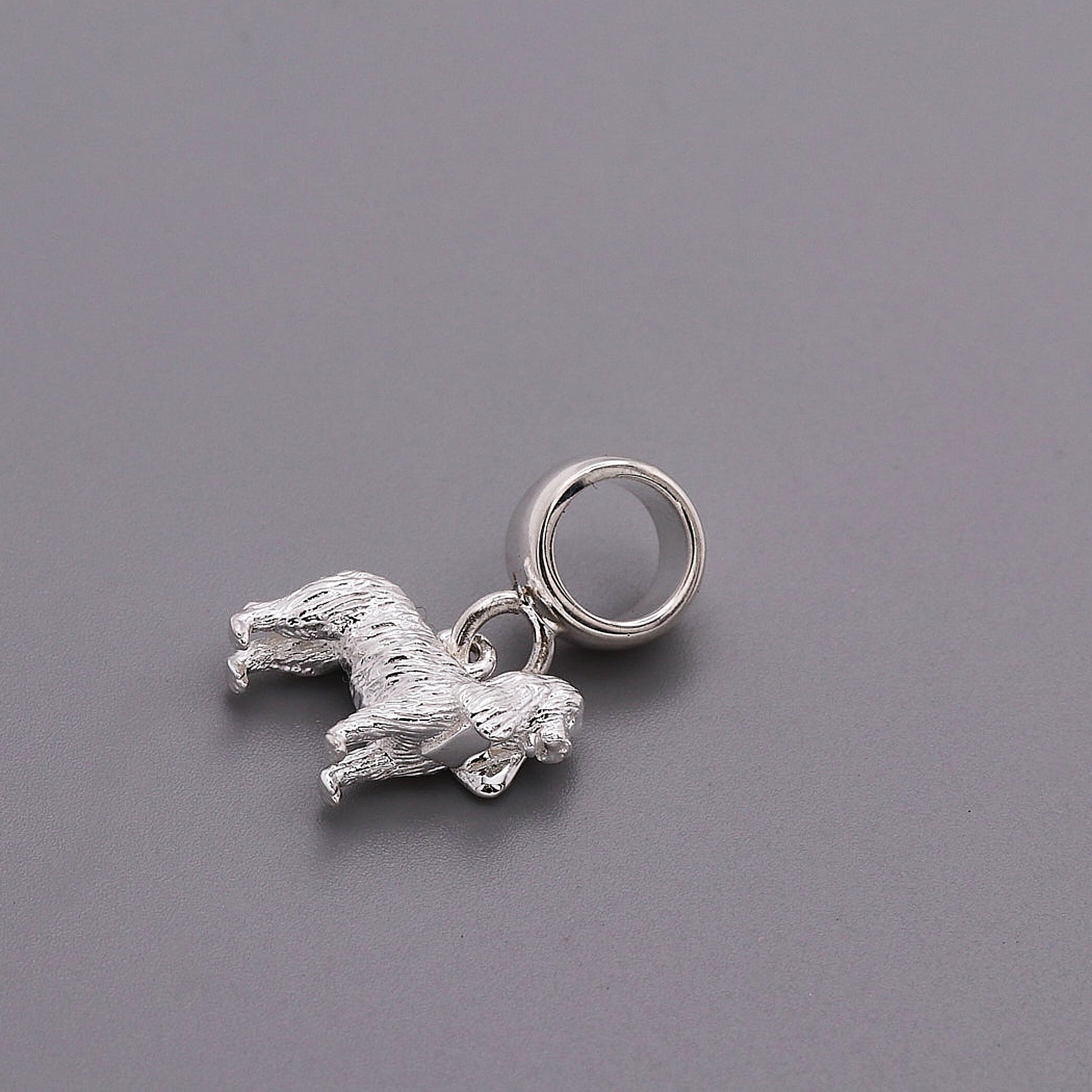 King Charles Spaniel Silver Dog Charm Scarlett Jewellery