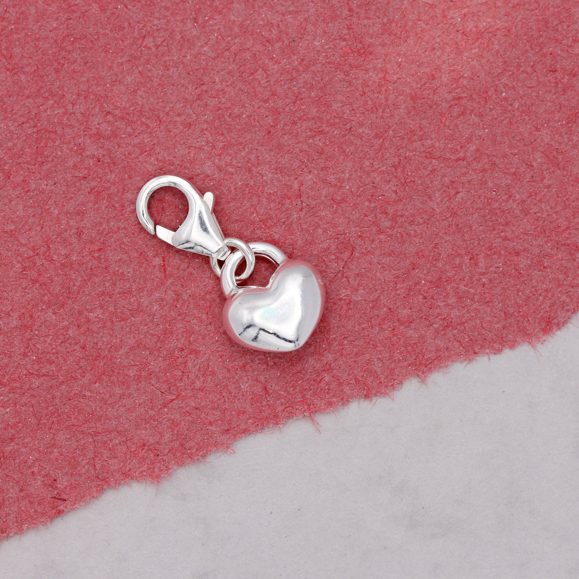 Love Heart Silver Charm Scarlett Jewellery