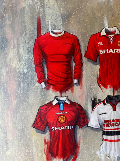 Manchester United FC A2 Signed Limited Edition Prints