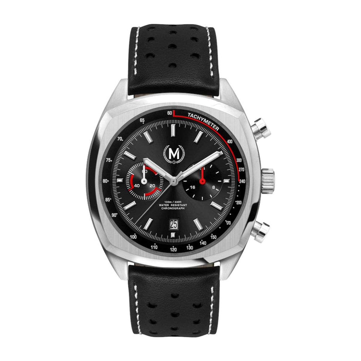 Classic Driver Chronograph, Black Strap (PRE-ORDER NOW) - SJR London Timepiece