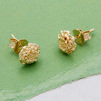 Marigold Gold Vermeil Silver Studs Scarlett Jewellery
