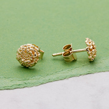 Marigold Gold Vermeil Silver Studs Scarlett Jewellery