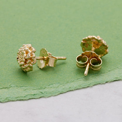 Marigold Gold Vermeil Silver Studs Scarlett Jewellery