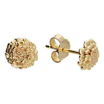 Marigold Gold Vermeil Silver Studs Scarlett Jewellery