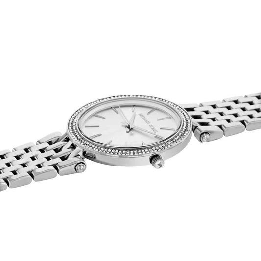 Michael Kors MK3190 Darci Women's Silver Watch - SJR London Timepiece