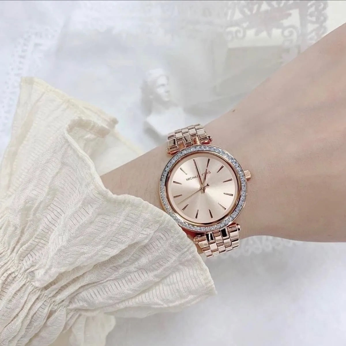 Michael Kors MK3366 Mini Darci Women's Rose Gold Watch - SJR London Timepiece