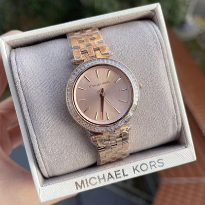 Michael Kors MK3366 Mini Darci Women's Rose Gold Watch - SJR London Timepiece
