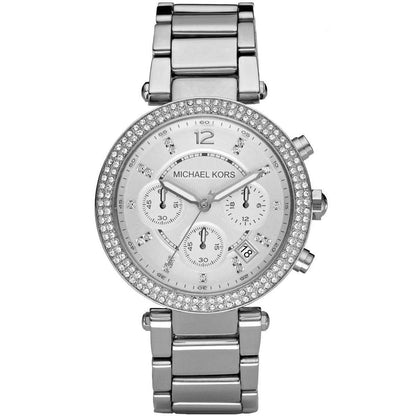 Michael Kors MK5353 Parker Women's Silver Watch - SJR London Timepiece