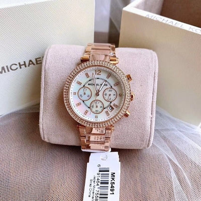 Michael Kors MK5491 Parker Women's Rose Gold Watch - SJR London Timepiece
